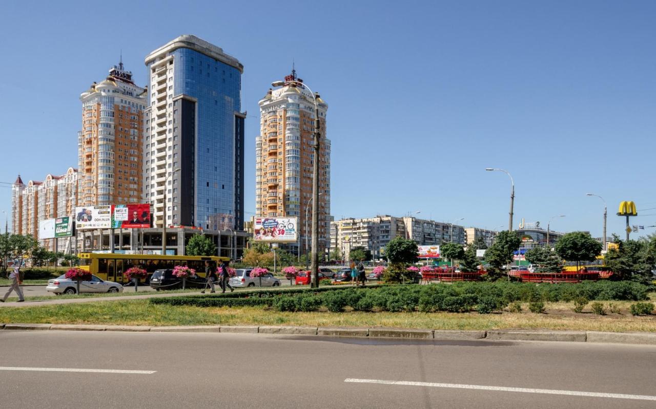 Artal Apartment On Obolonskyi Avenue 16A, 2 Bedroom Kiev Exterior foto